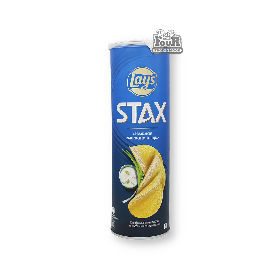 Chips "Lay's Stax Delicate Sour Cream and Onion" 140g